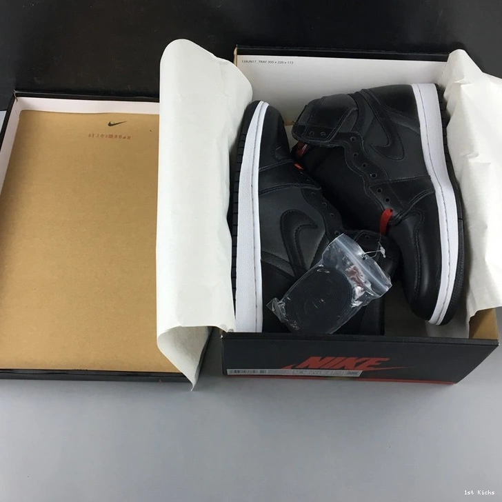 Black Black  High 1 Retro Gym Jordan 555088-060 Red 1028